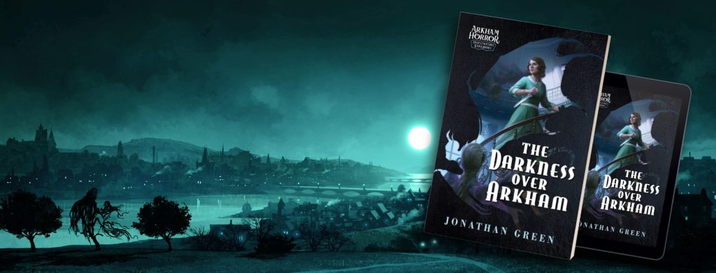 ARK Darkness Over Arkham by Jonathan Green Banner