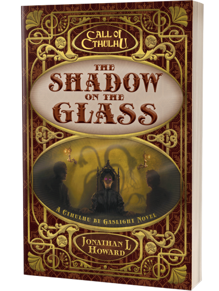 CCG01 The Shadow on the Glass cover by Jonathan L Howard