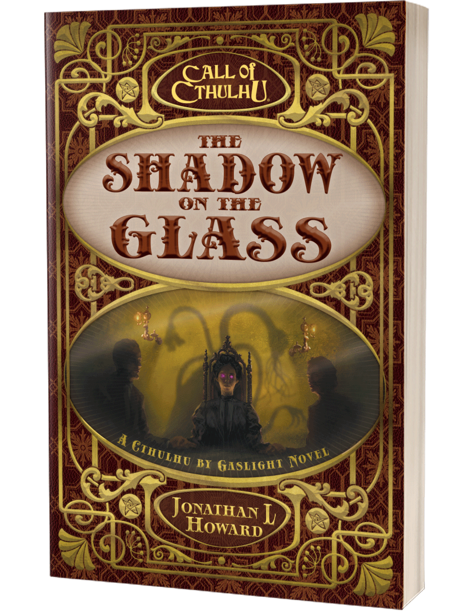 CCG01 The Shadow on the Glass cover by Jonathan L Howard