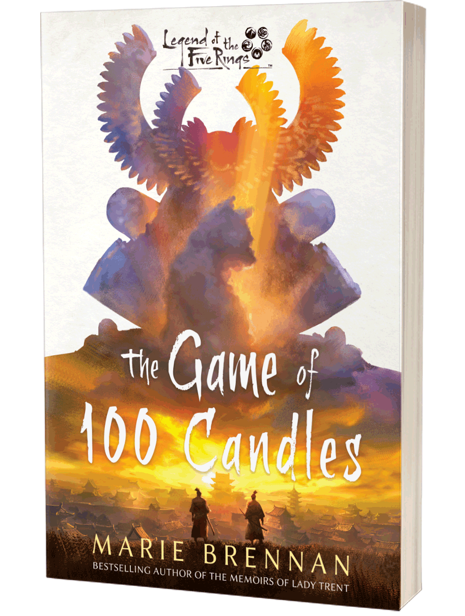 L5R The Game of One Hundred Candles by Marie Brennan cover 3d