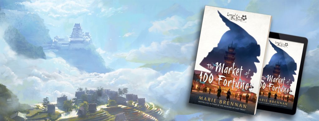 Legend of the Five Rings: The Market of 100 Fortunes by Marie Brennan