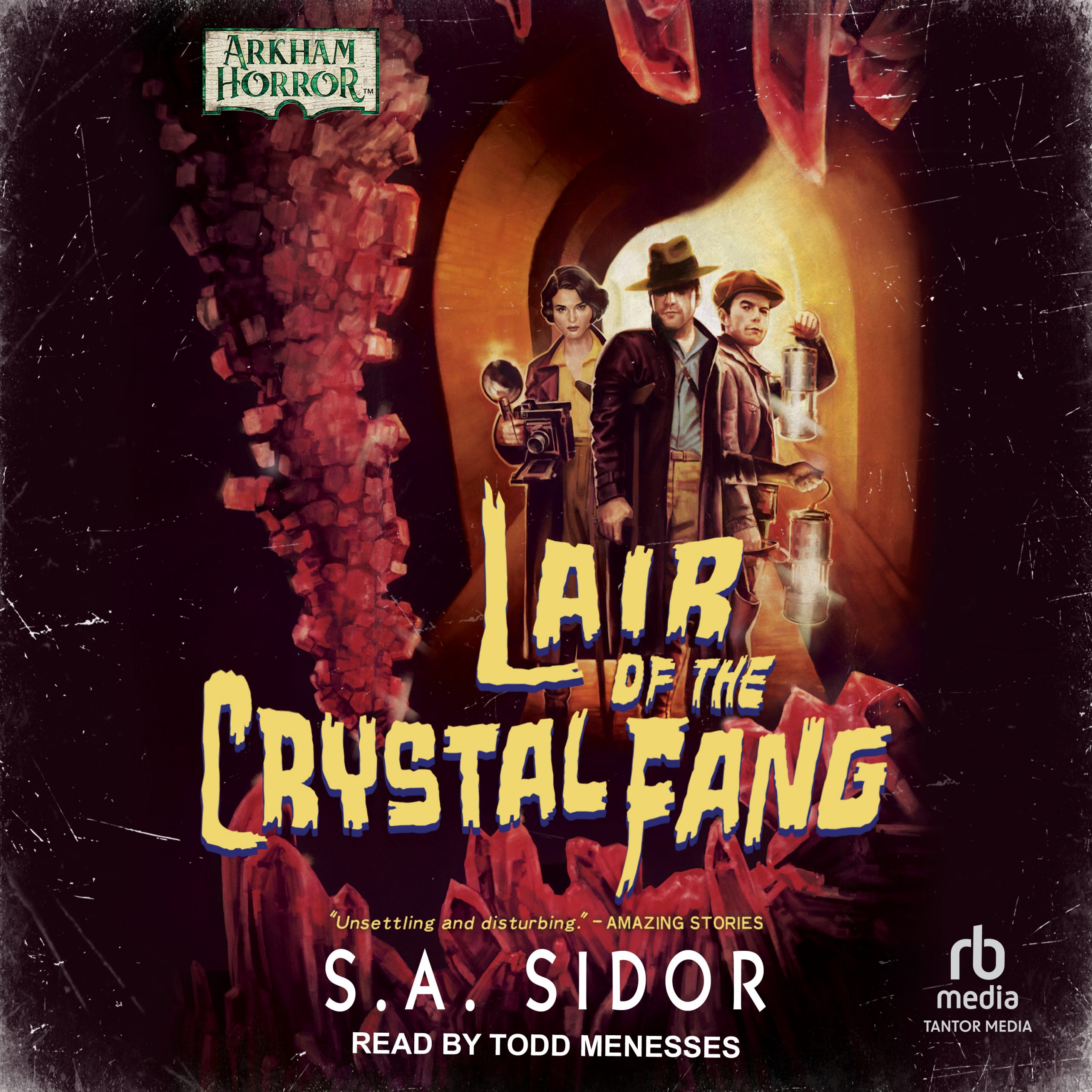 ARK Lair of the Crystal Fang Audiobook Cover