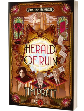 ARK Herald of Ruin Tim Pratt 3D book cover
