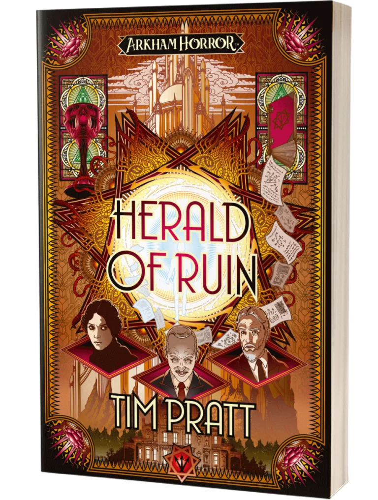 ARK Herald of Ruin Tim Pratt 3D book cover