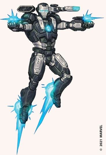 Marvel: Crisis Protocol War Machine DTZ-19