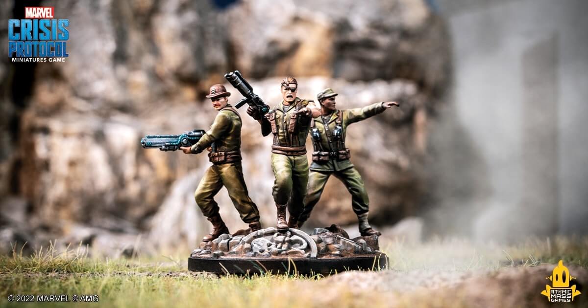From Panel To Play: Nick Fury, SR. and Howling Commandos - atomicmassgames