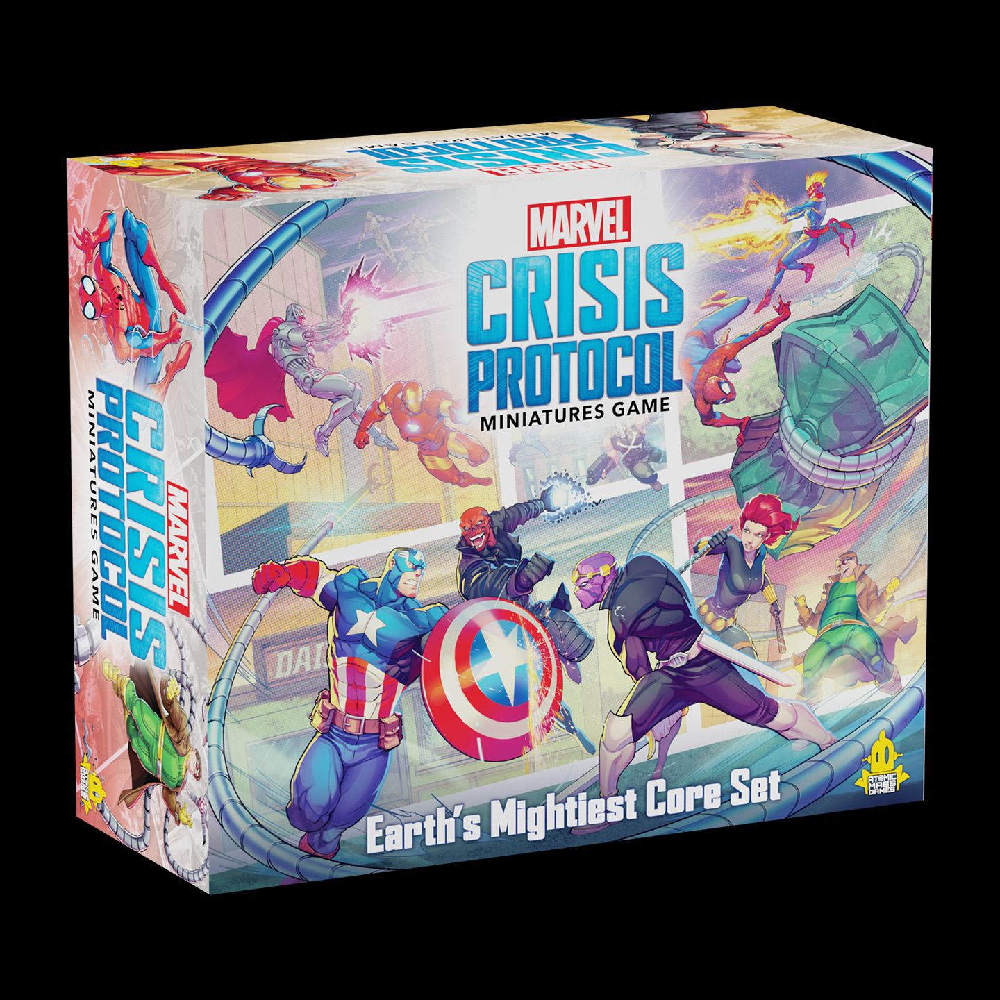  Atomic Mass Games Marvel Crisis Protocol Rogue and Gambit  Character Pack, Miniatures Battle Game, Strategy Game for Adults and  Teens, Ages 14+, 2 Players, Avg. Playtime 90 Minutes