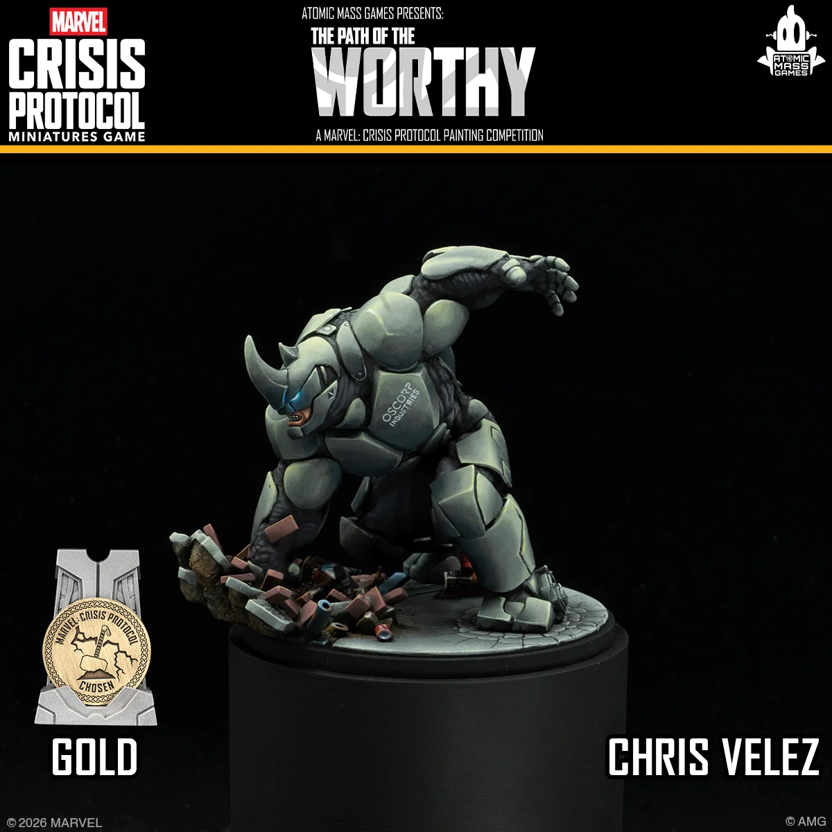 POTW GOLD CHRIS VELEZ