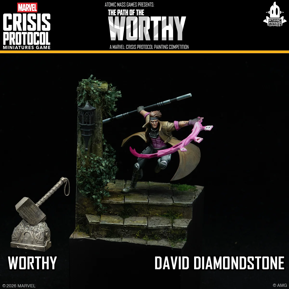 POTW GOLD DAVID DIAMONDSTONE