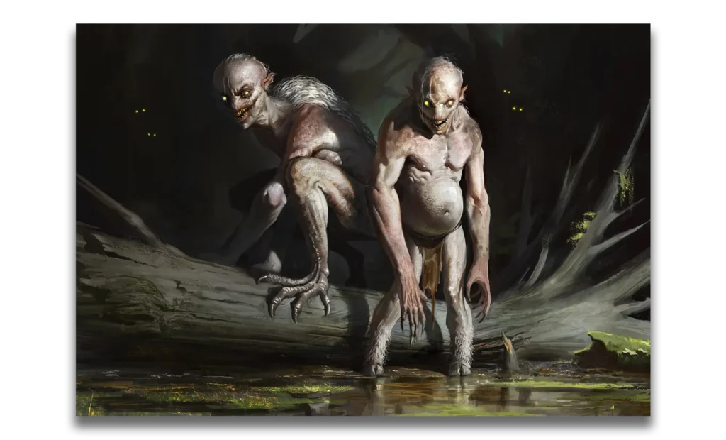 Swamp Devils glaring at the viewer.