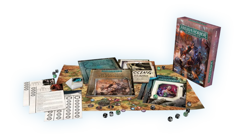 Welcome to Promise box and components spread out.