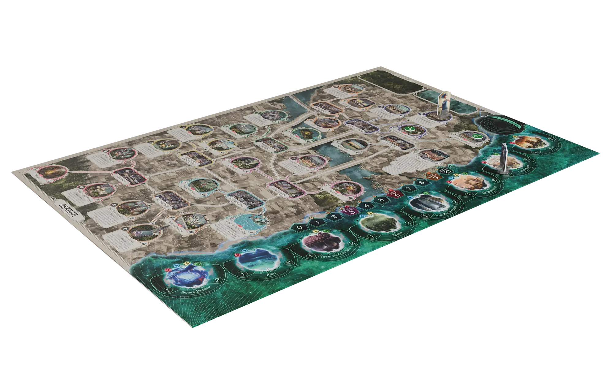 Arkham Horror Remastered board