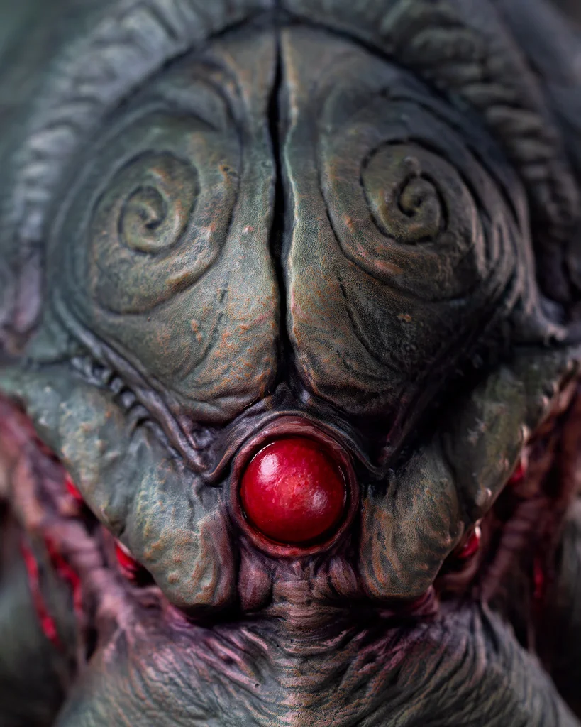 Rise of Cthulhu statue - head detail
