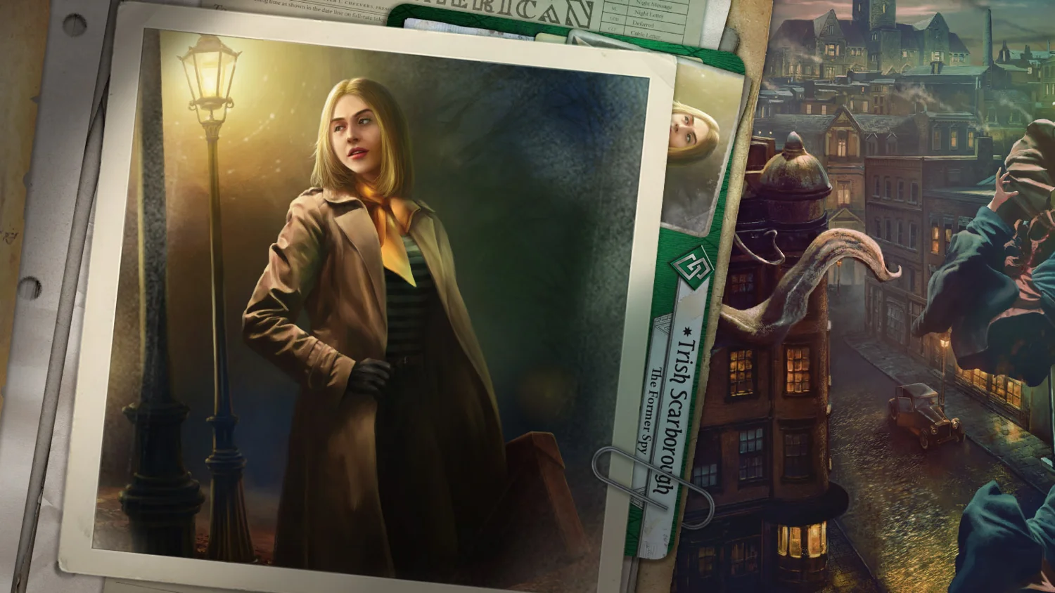 Trish Scarborough: From undercover to on the run | ArkhamHorror 