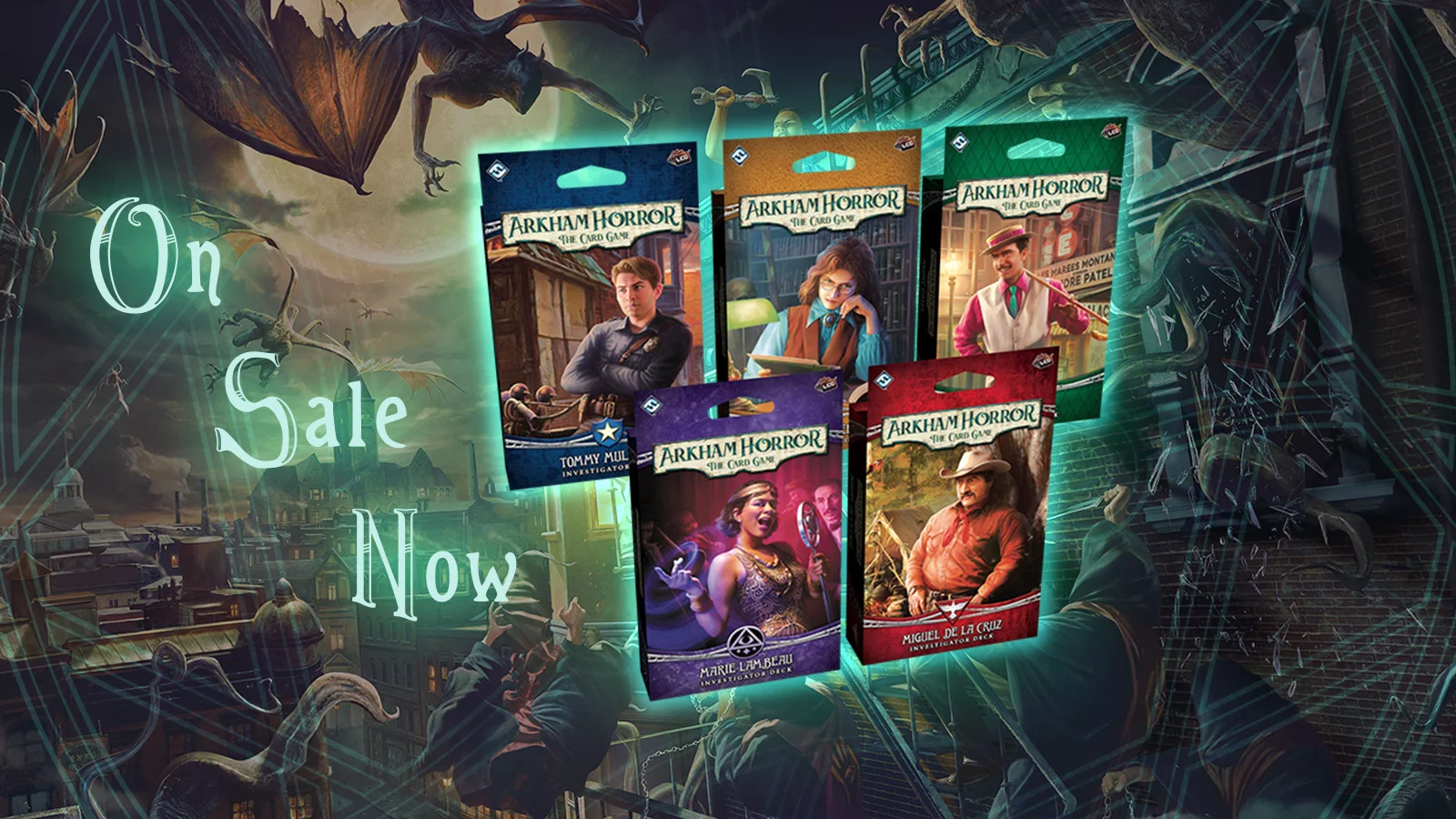 Investigator Decks for Arkham Horror are On Sale Now | ArkhamHorror.com | The Official Arkham Horror Website News Investigator Decks for Arkham Horror are On Sale Now | ArkhamHorror.com | The Official Arkham Horror Website News