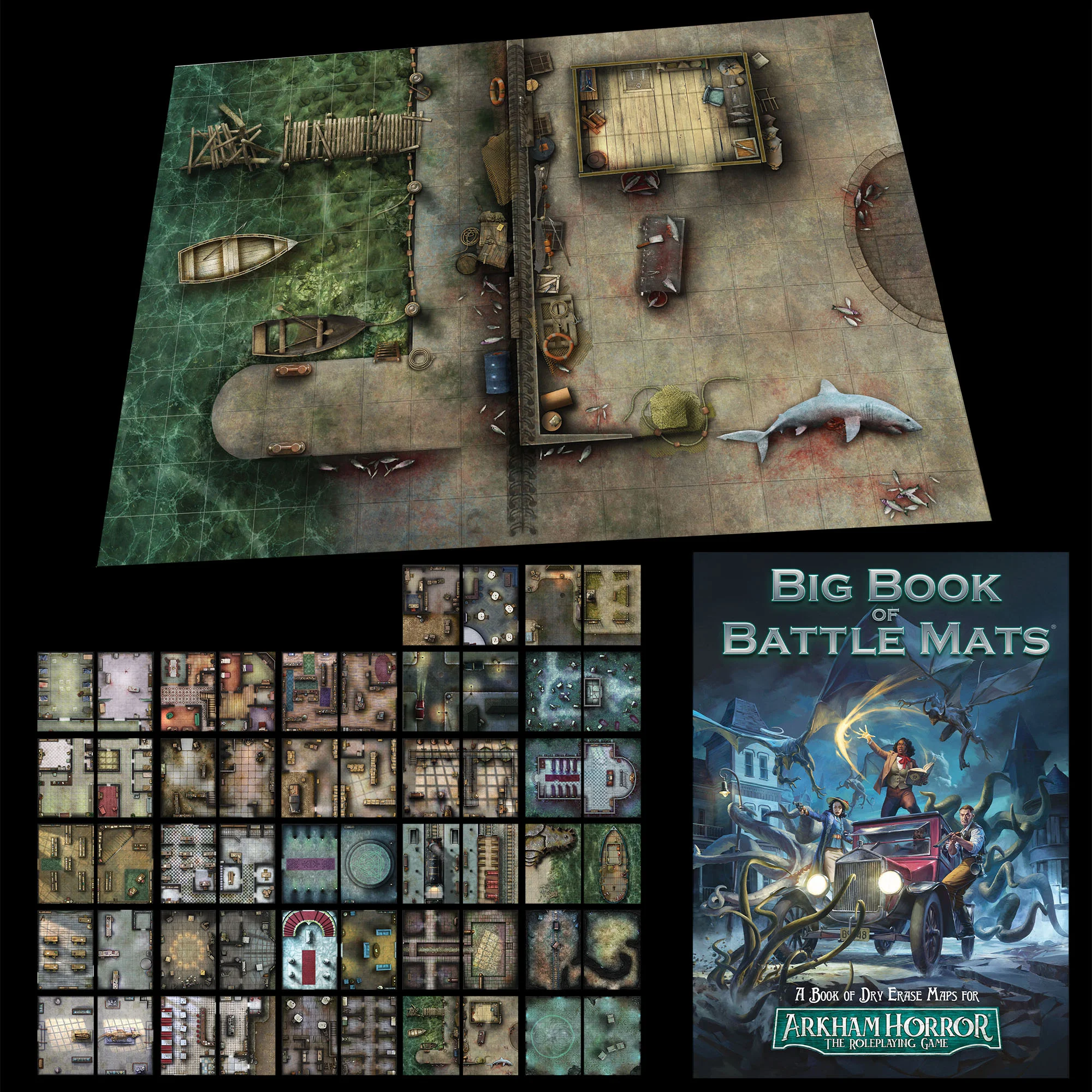 Loke Battlemats Contents