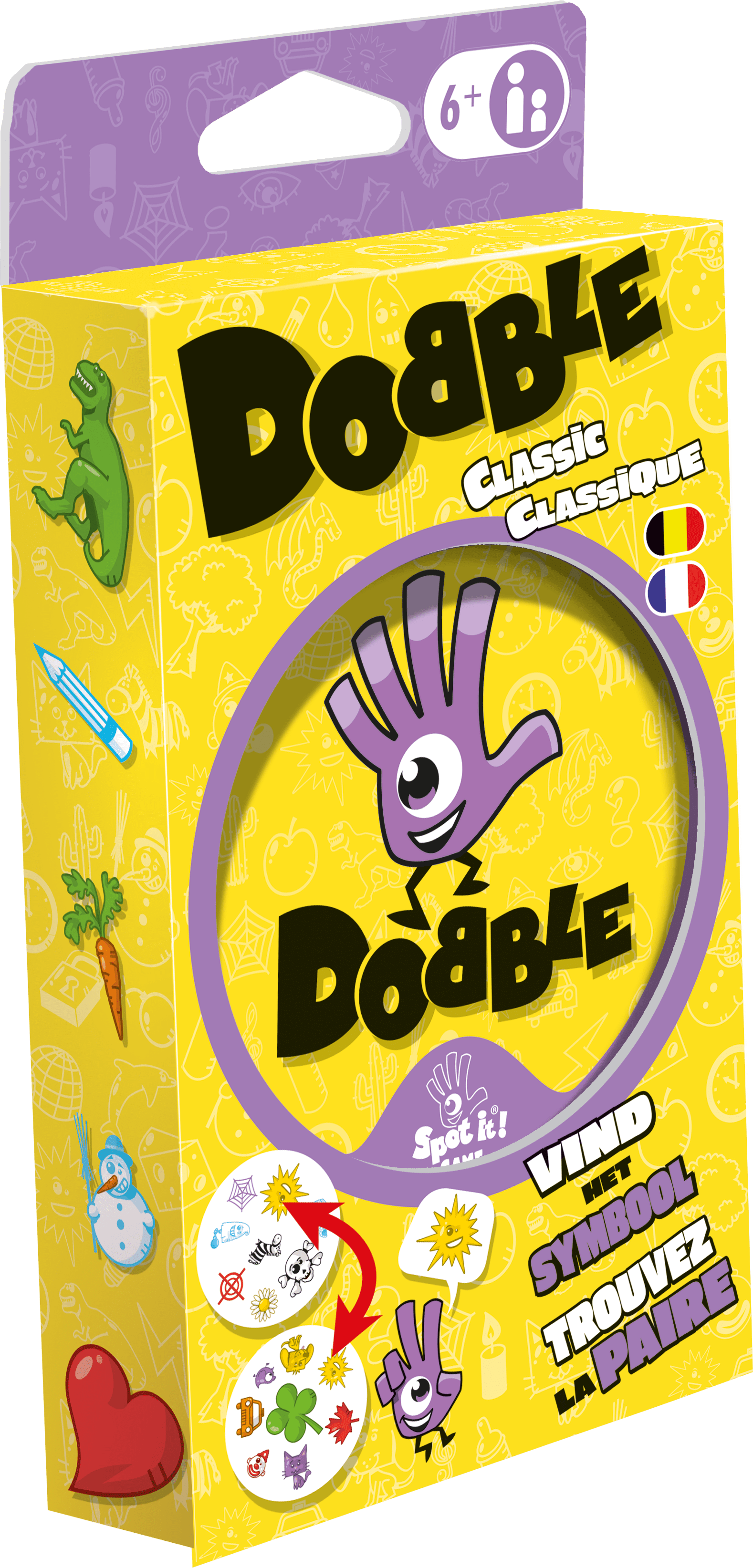 Asmodee - Dobble : Disney 100 ans - Jeux de société - Jeux de carte