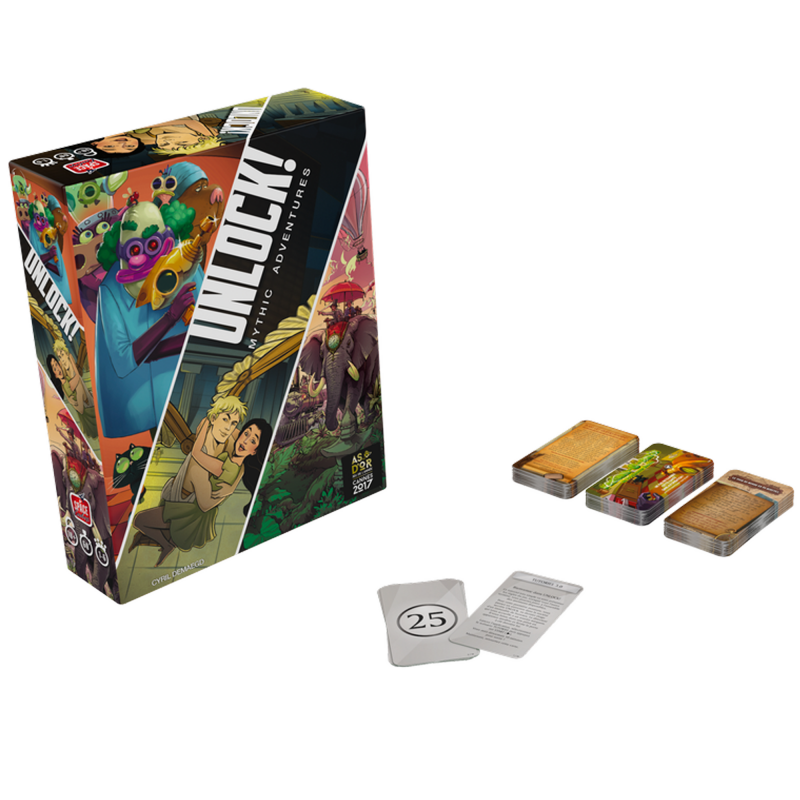 Carte Tutoriel 10/10 Pour Unlock! Mythic Adventures - Jeu De Société, Occasion - Pièce Détachée