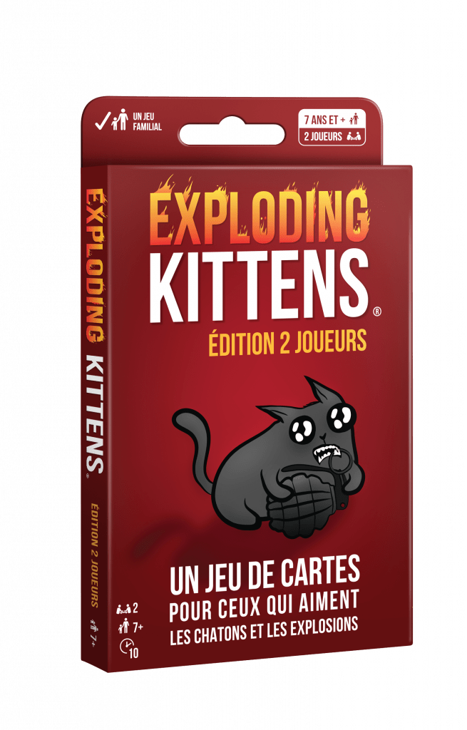 Exploding Kittens – Édition 2 Joueurs