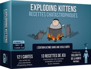Exploding Kittens – Recettes Chatastrophiques Exploding Kittens – Recettes Chatastrophiques