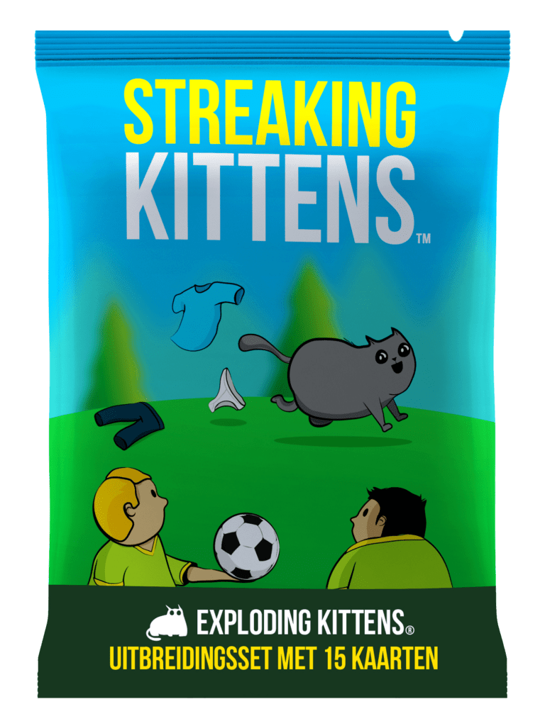 Exploding Kittens – Uitbreiding Streaking Kittens