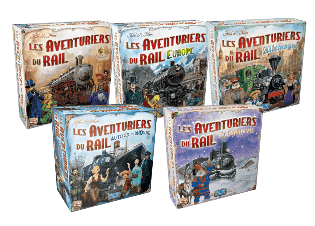 Les aventuriers du rail Europe + extension Ticket to Ride France [Jeux]