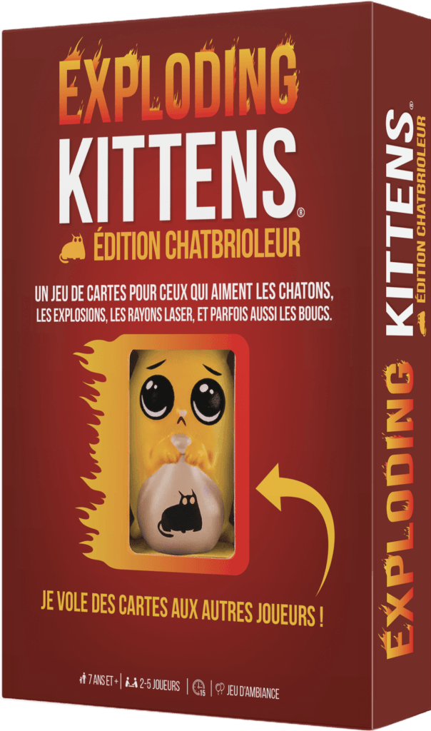 Exploding Kittens – Édition Chatbrioleur