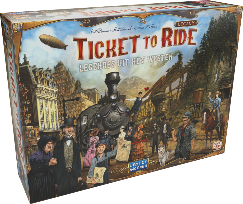 Ticket To Ride Legacy – Legendes Uit Het Western