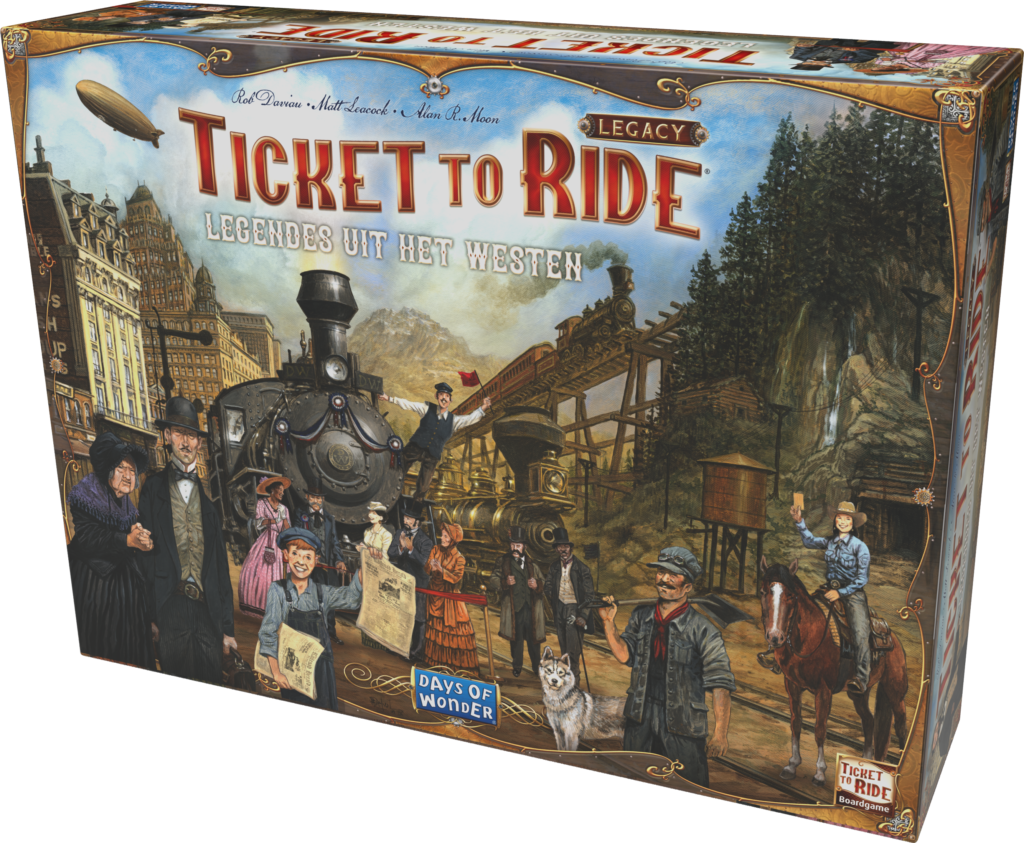 Ticket To Ride Legacy – Legendes Uit Het Western
