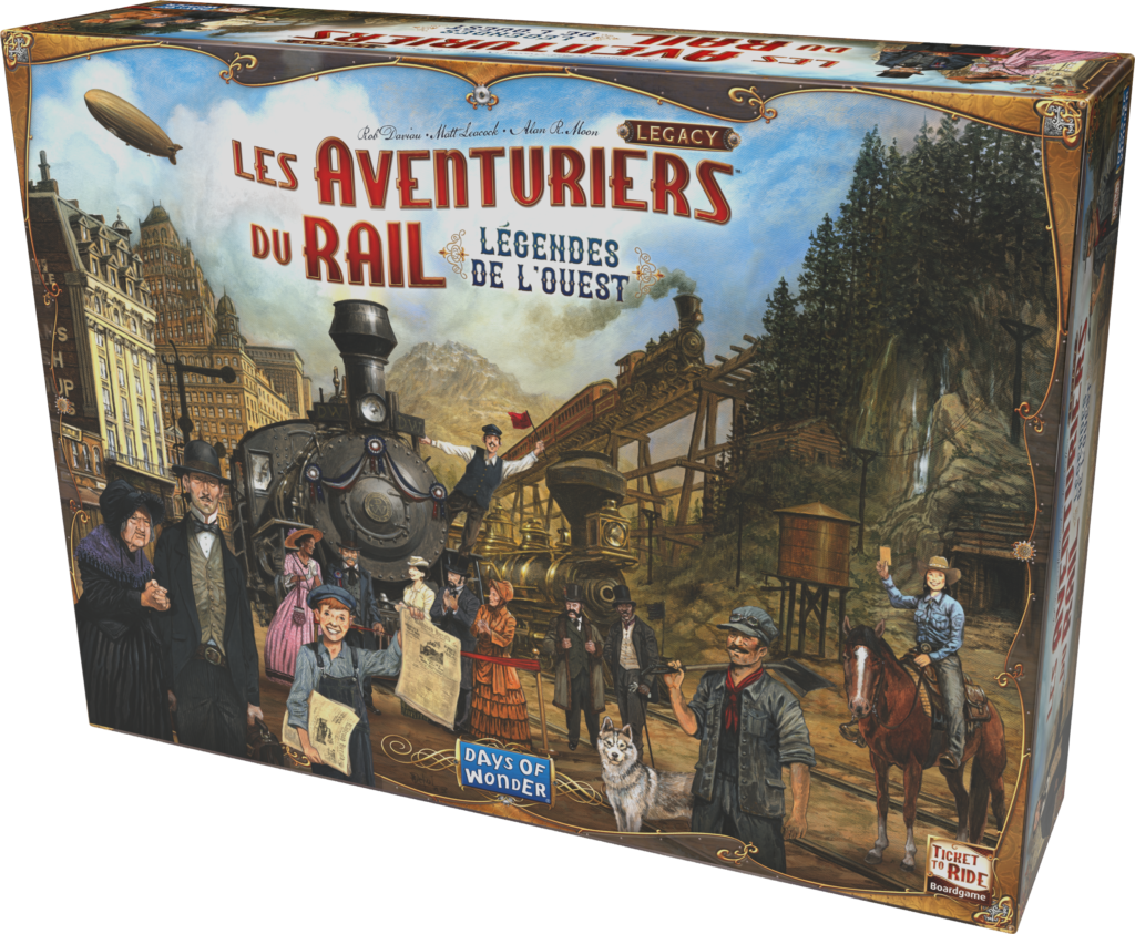 Les Aventuriers du Rail Legacy – Légendes de l’Ouest