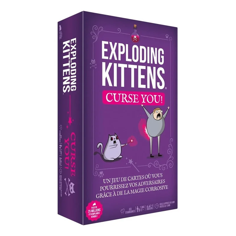Exploding Kittens Curse You Exploding Kittens