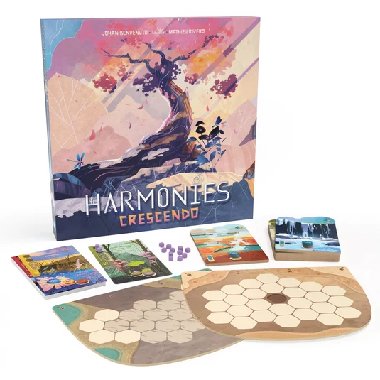 harmonies crescendo spread