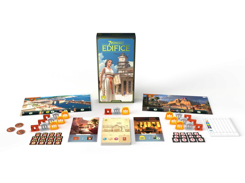 7 Wonders Edifice – Espansione Gioco Da Tavolo In Italiano Con 2 Meraviglie Nuove