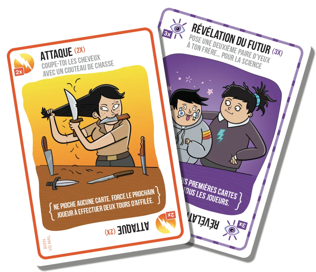 Exploding Kittens – Bien VS Mal Exploding Kittens – Bien VS Mal