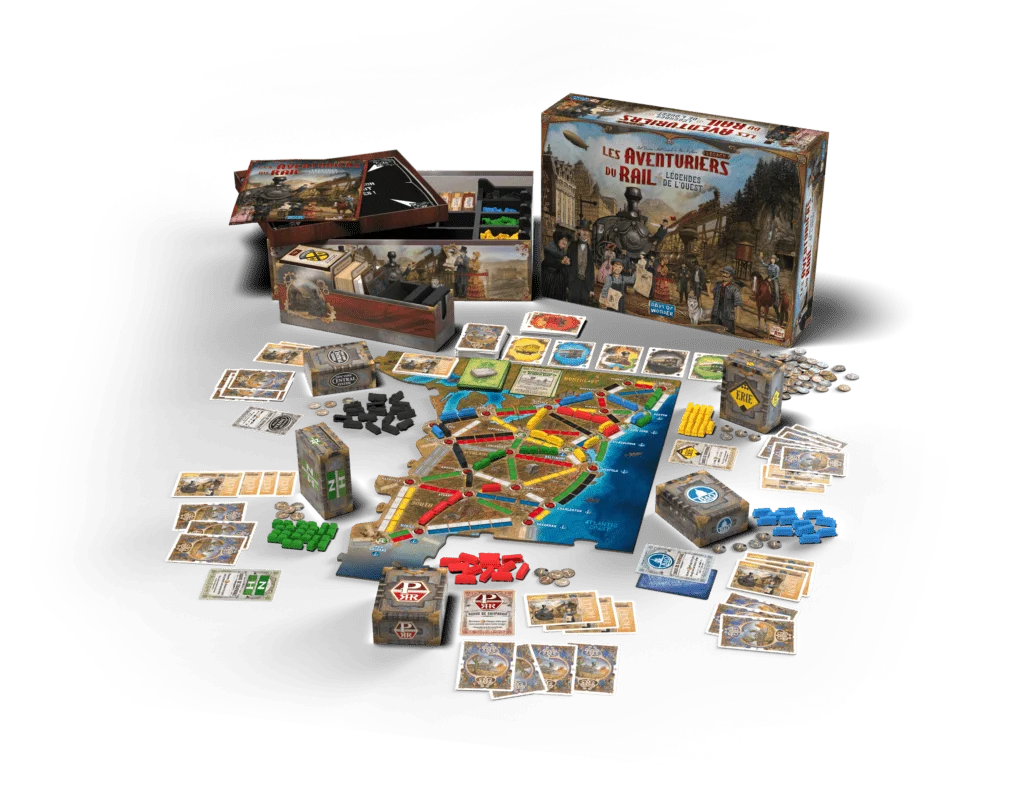 Les Aventuriers du Rail Legacy – Légendes de l’Ouest Les Aventuriers du Rail Legacy – Légendes de l’Ouest