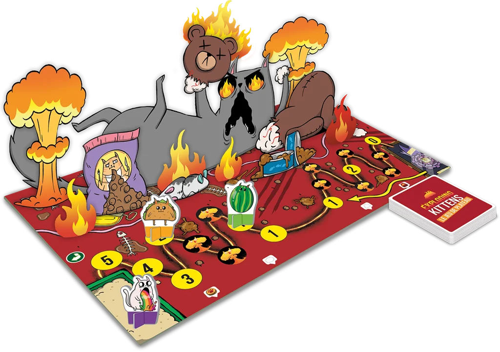Exploding Kittens – Le jeu de plateau