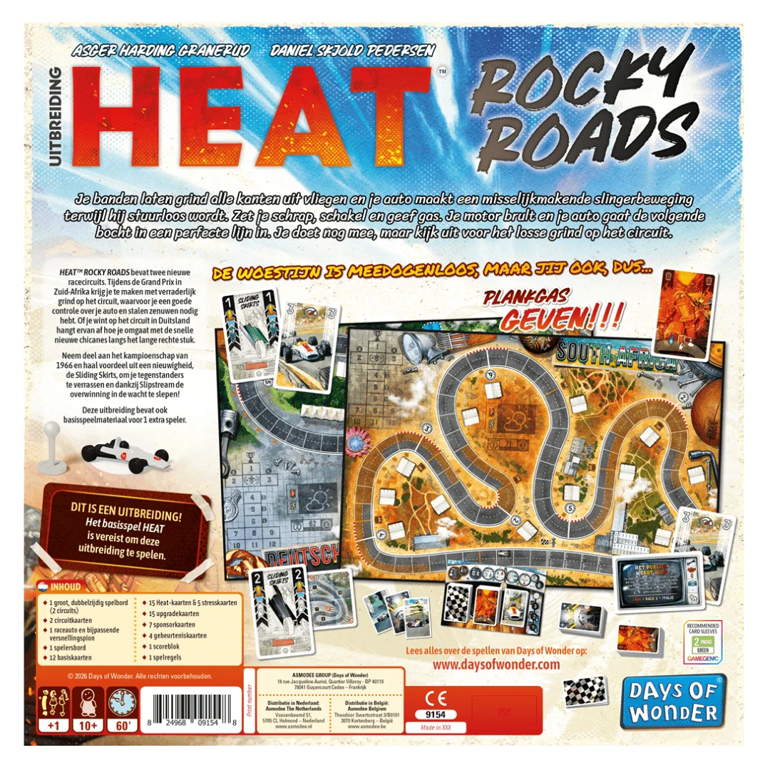 Heat Rocky Roads box back