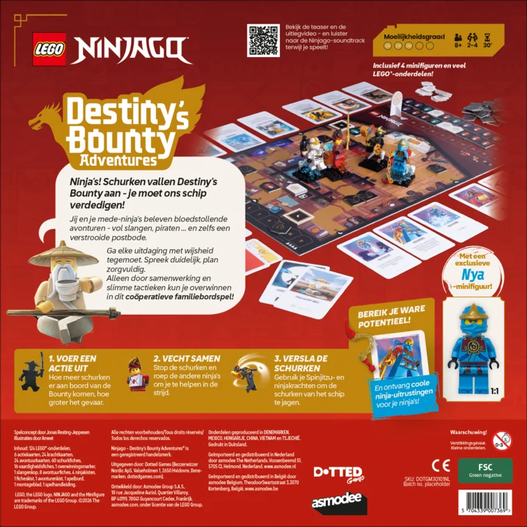 Ninjago: Destiny’s Bounty Adventures NL