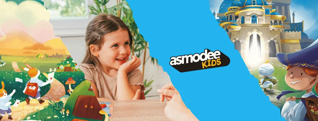 ASMODEE KIDS 3 Games Logo Artwork Bannerpsd