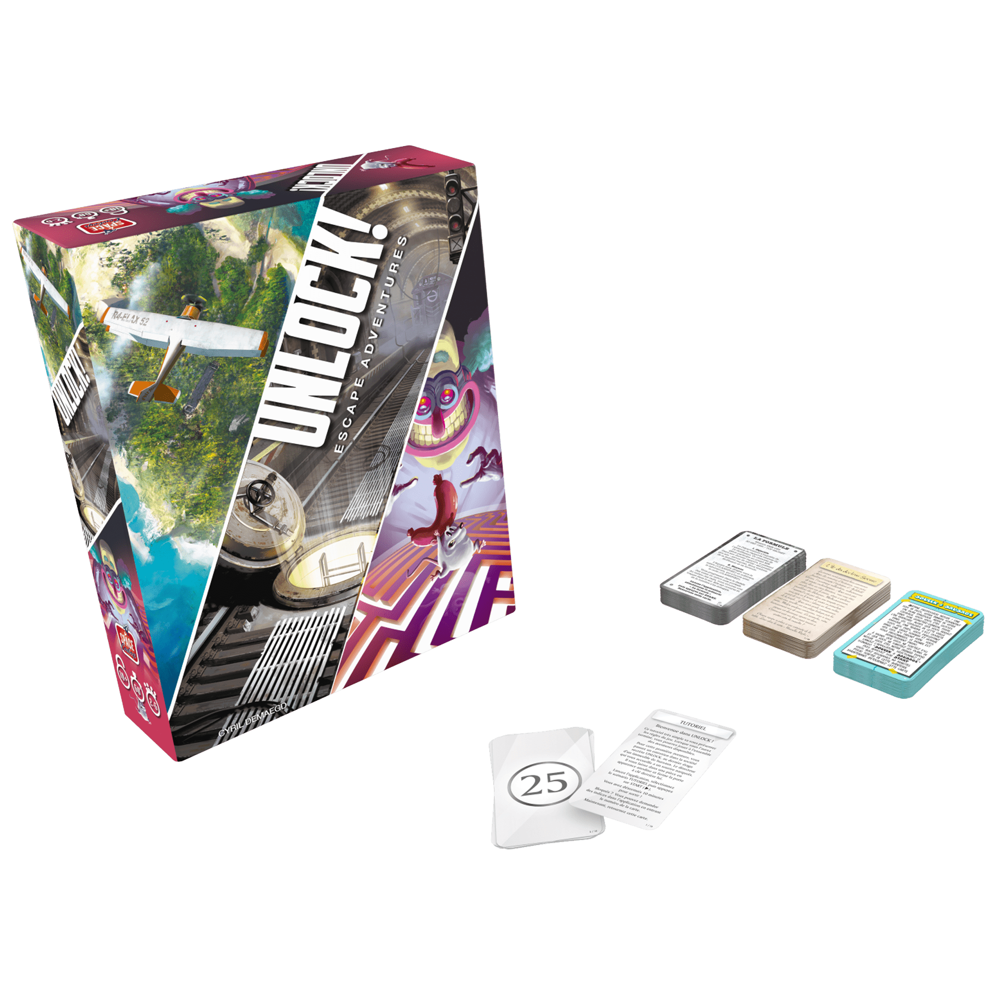 Unlock! Game Adventures Card Game - Escape Room-Inspired Cooperative  Adventure, Fun Family Game for Kids and Adults, Ages 10+, 1-6 Players, 1  Hour