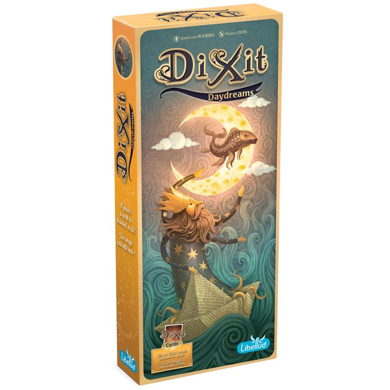 Dixit Daydreams Board Game EXPANSION - Surreal Artistry with 84 Enigmatic Cards! Creative Storytelling Game, Family Game for Kids & Adults, Ages 8+, 3-6 Players, 30 Min Playtime, Made by Libellud