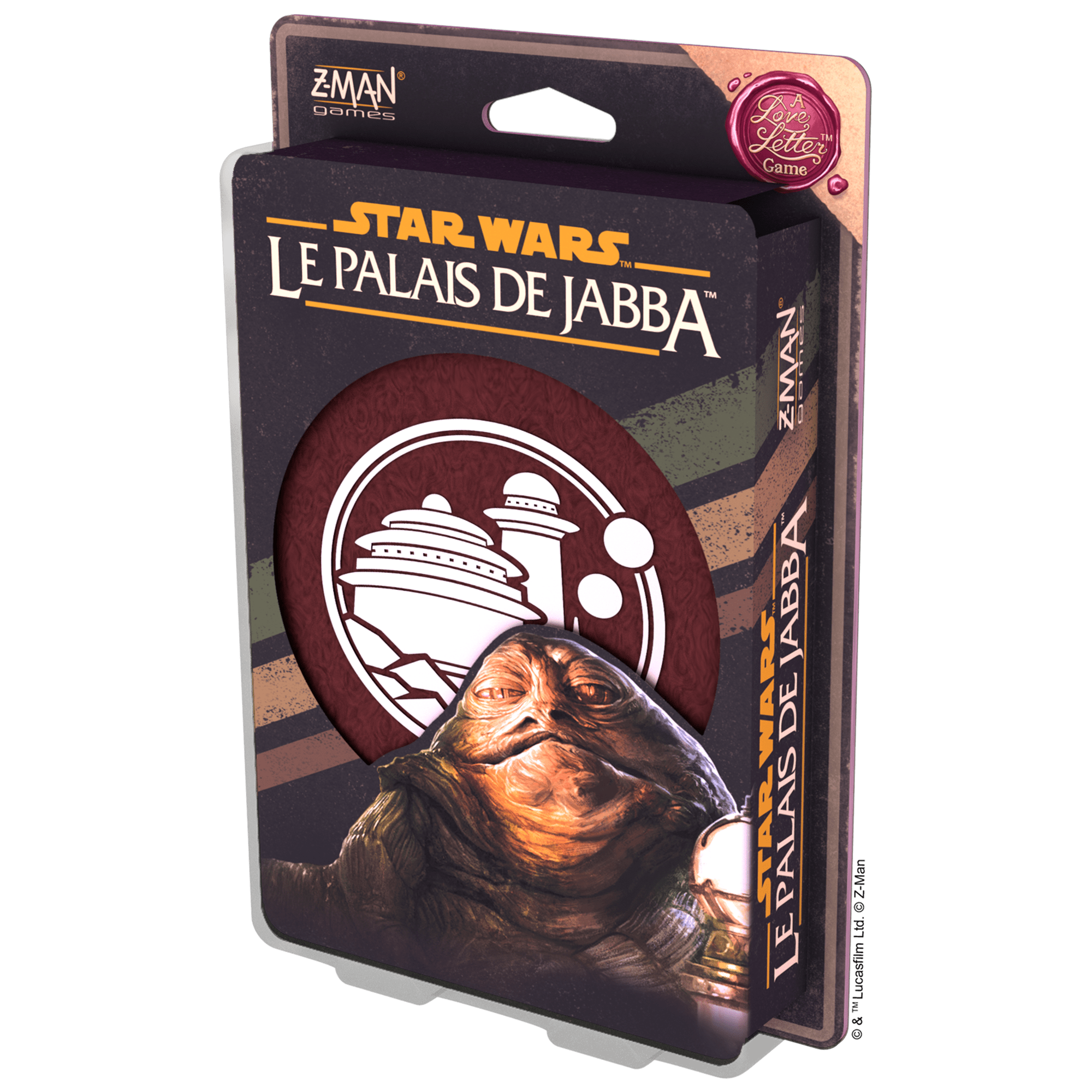 Le palais de Jabba - Un jeu Love Letter