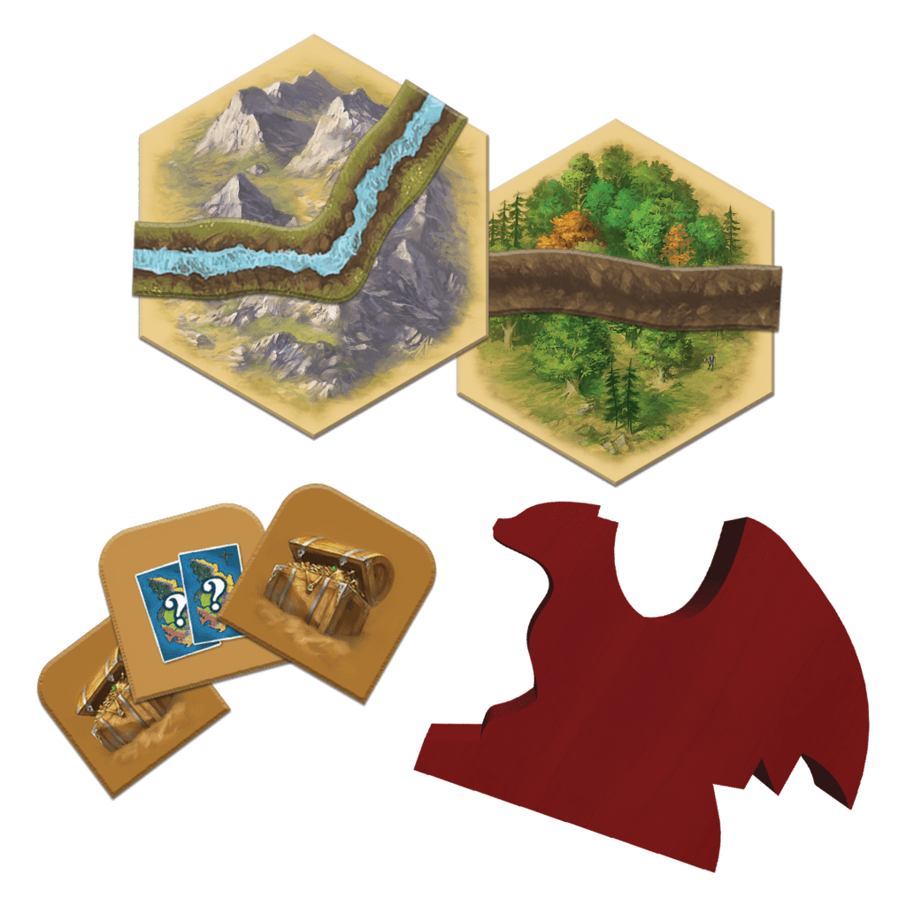 CATAN – Expansion: Treasures, Dragons & Adventurers