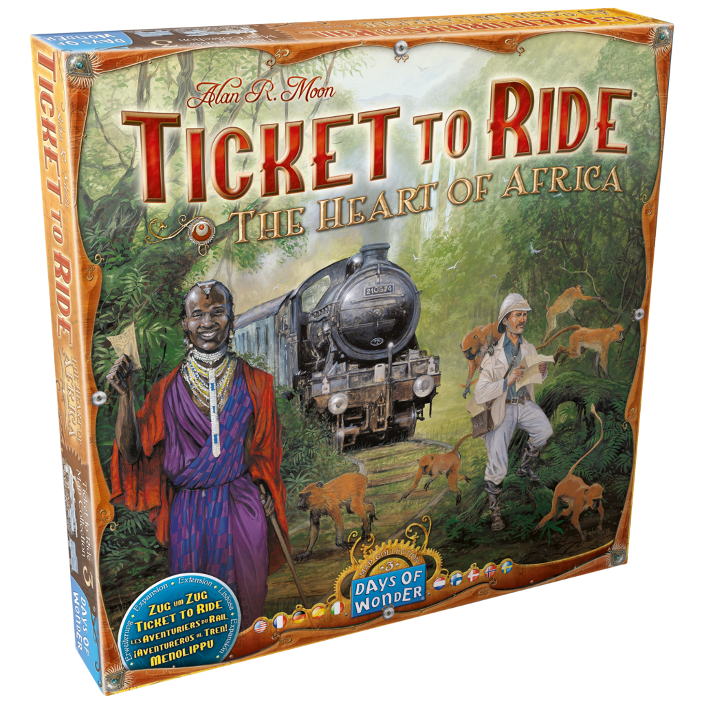 Ticket to Ride: Map #3 – The Heart of Africa
