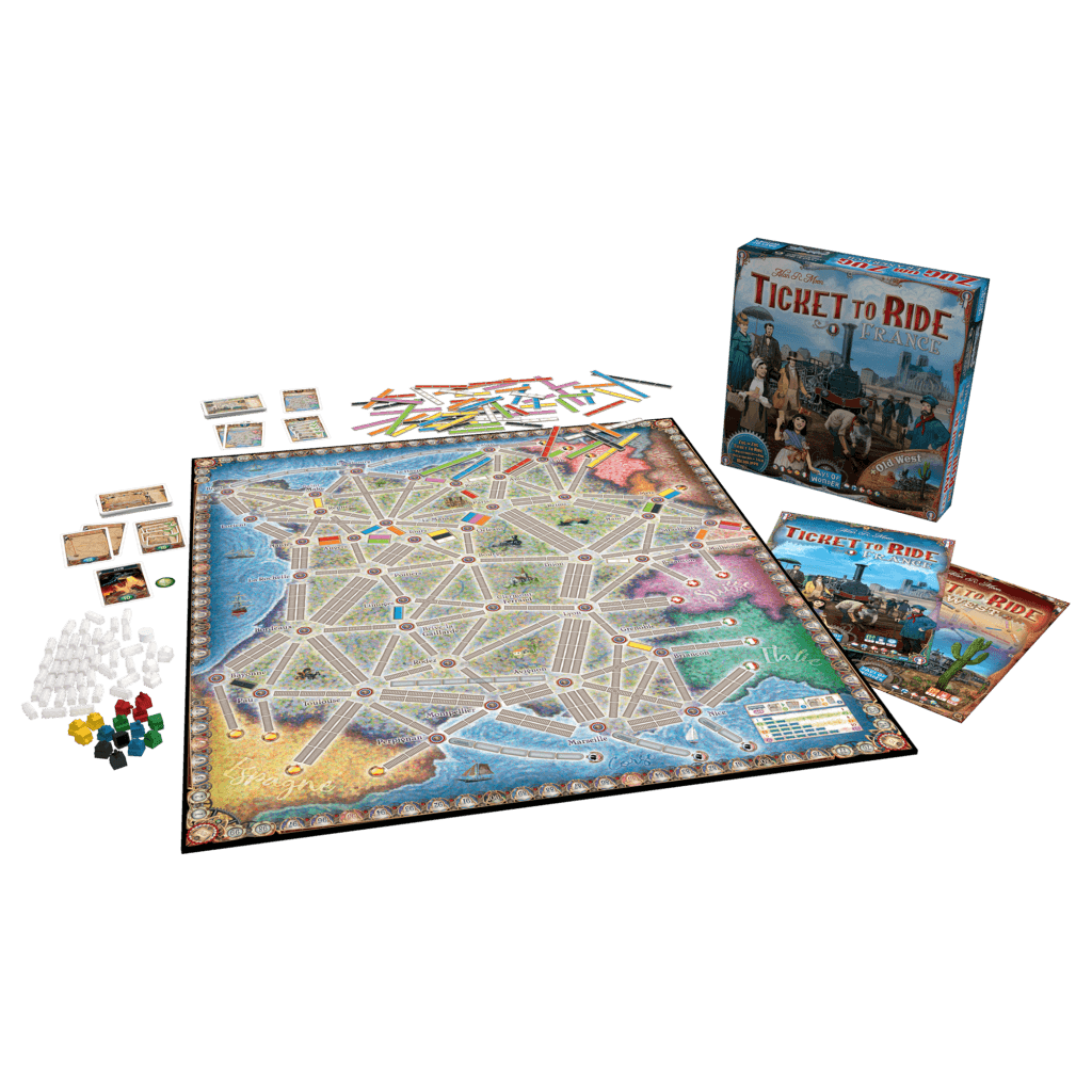Ticket to Ride: Map #6 – France / Old West