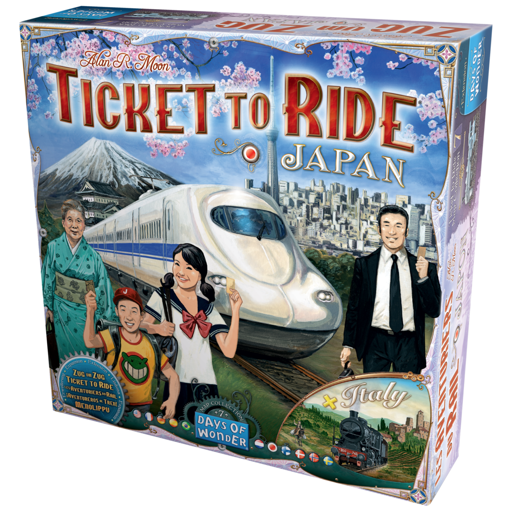 Les Aventuriers du Rail: Carte #7 – Japon / Italie