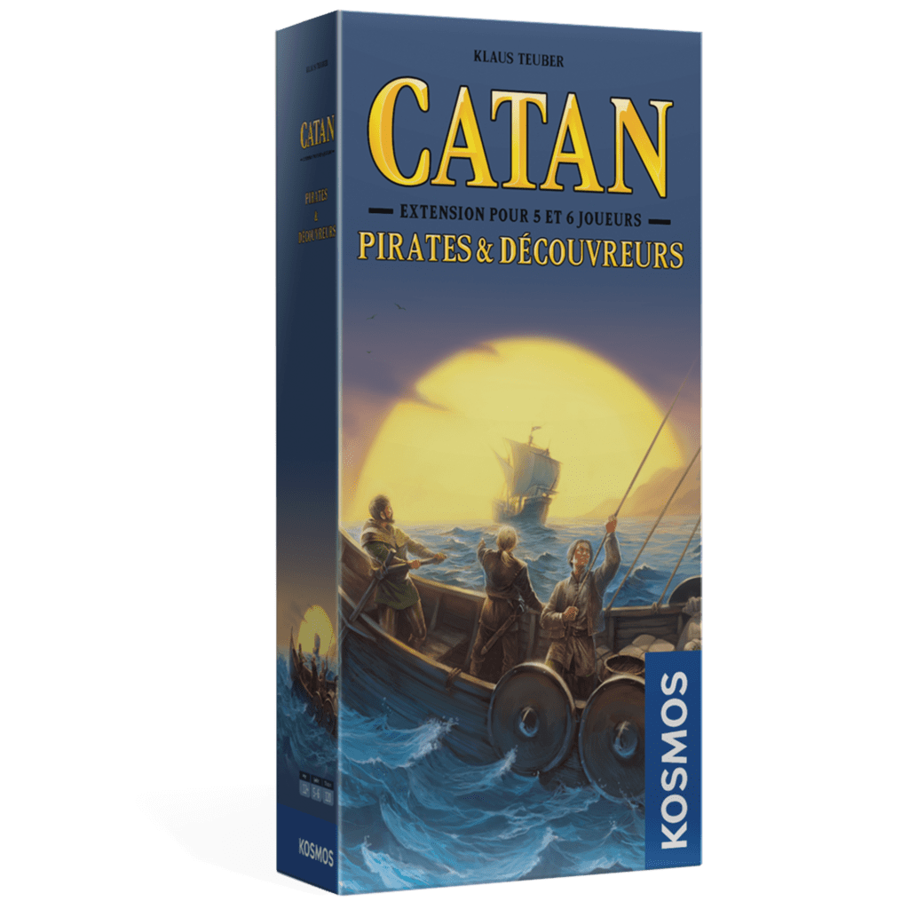 CATAN – Extension: Pirates et Découvreurs – 5-6 joueurs