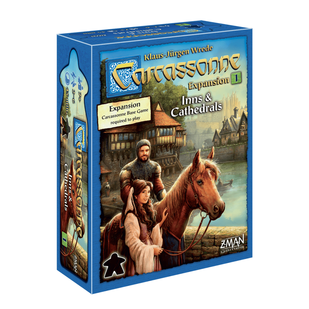 Carcassonne: Expansion #1 – Inns & Cathedrals