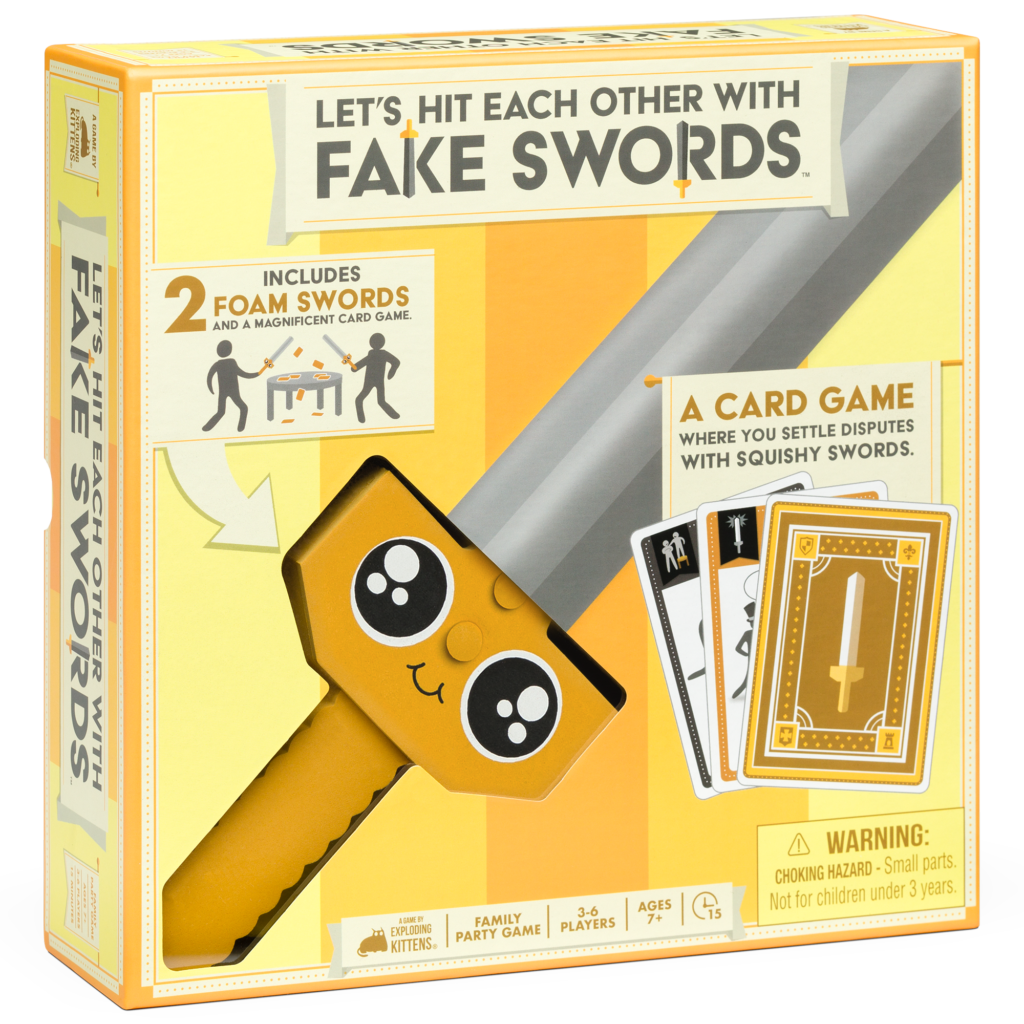 Let’s Hit Each Other with Fake Swords