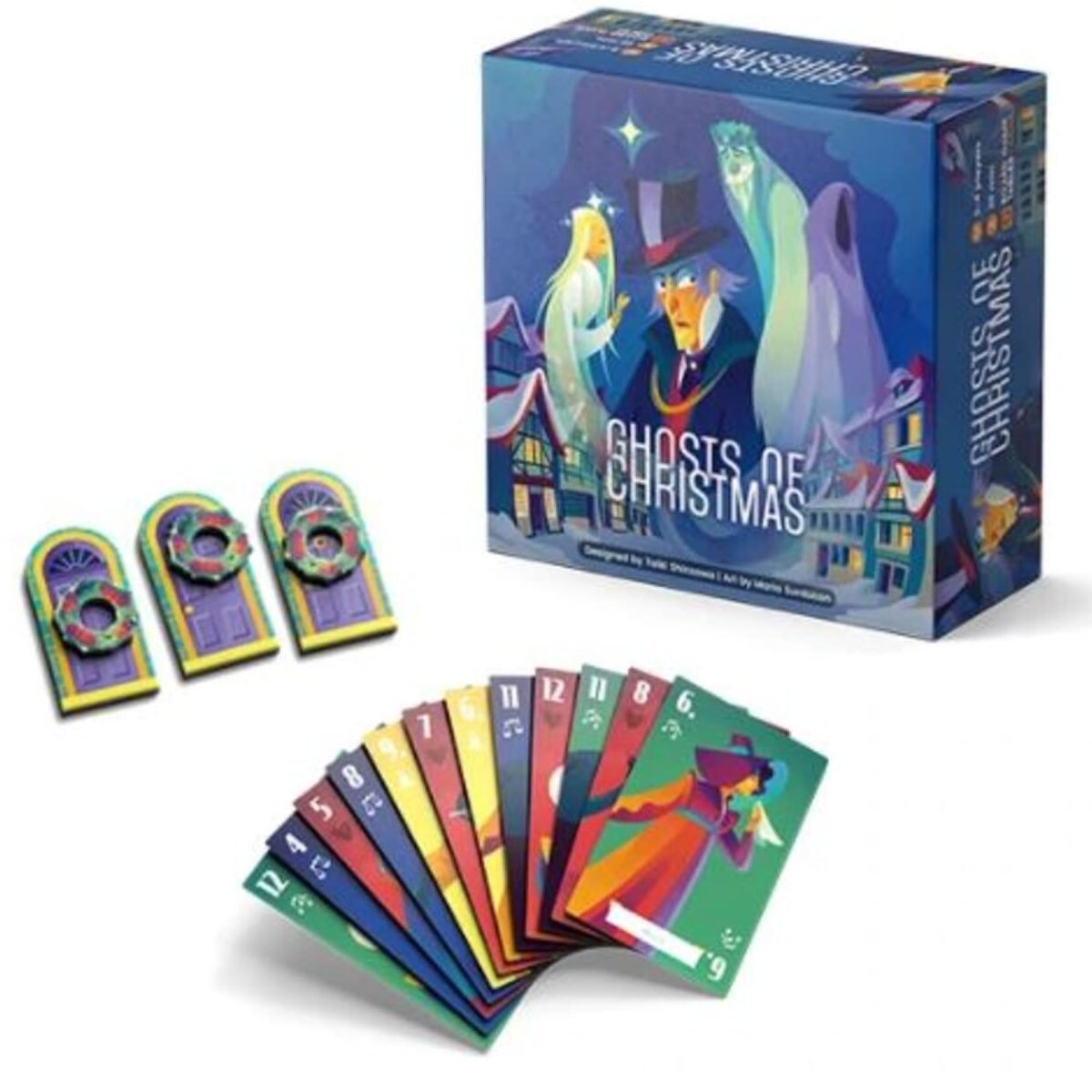 Ghosts of Christmas - Board Game - 3-4 Players - 40 Minutes Play Time